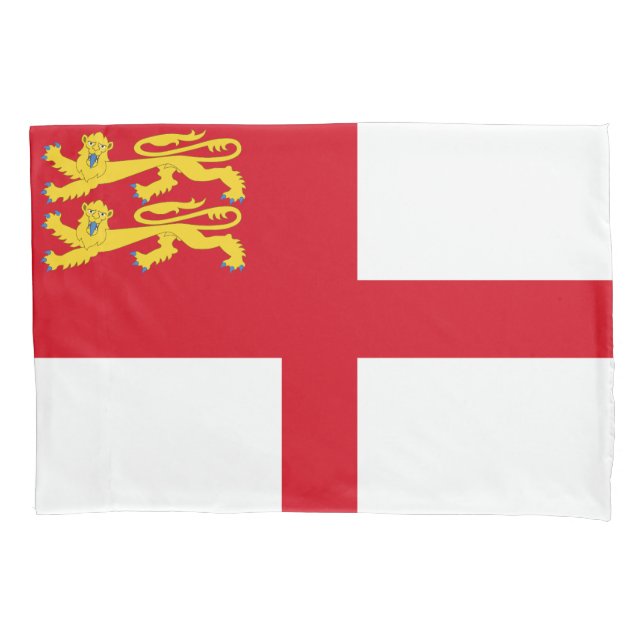 Flagge von Sark Kissenbezug (Vorderseite)