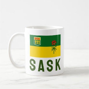 Flagge von Saskatchewan (KANADA) Kaffeetasse