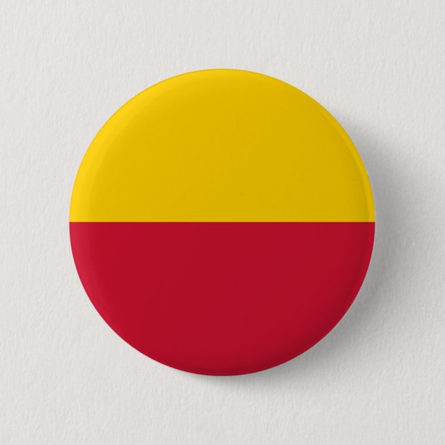 Flagge von Schagen Button (Vorderseite)