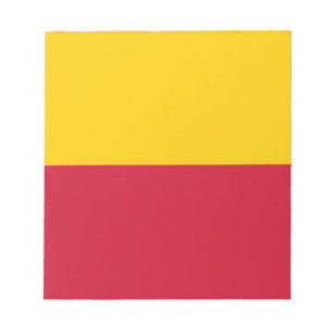 Flagge von Schagen Notizblock
