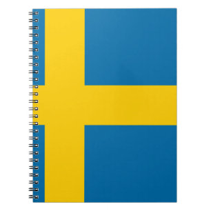 Flagge von Schweden Notizblock