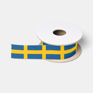 Flagge von Schweden Satinband