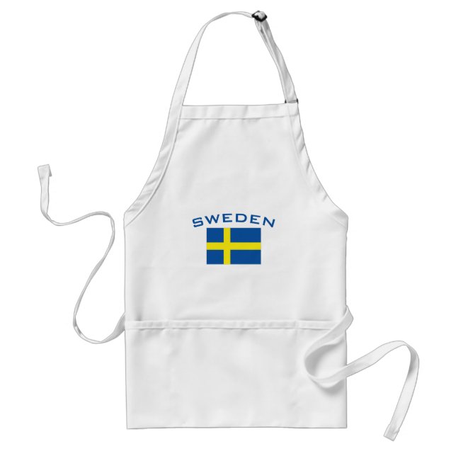 Flagge von Schweden Schürze (Vorne)