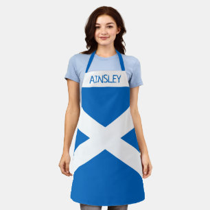 Flagge von Scotland Custom Schürze