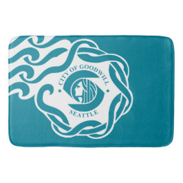 Flagge von Seattle (Washington) Badematte