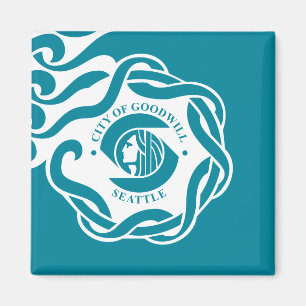 Flagge von Seattle (Washington) Magnet