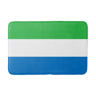 Flagge von Sierra Leone Badematte