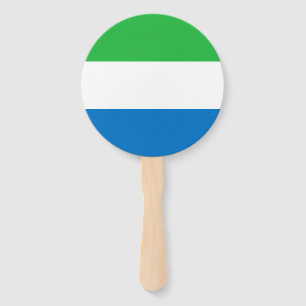 Flagge von Sierra Leone Fächer