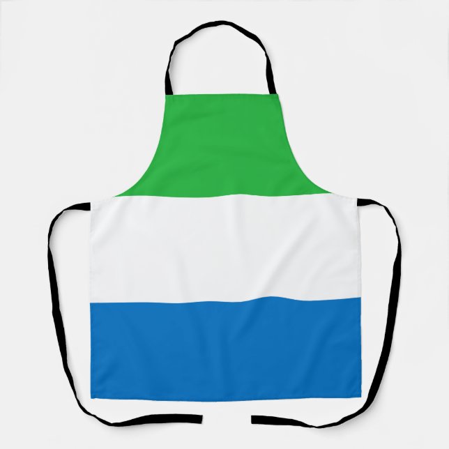 Flagge von Sierra Leone Schürze (Vorderseite)