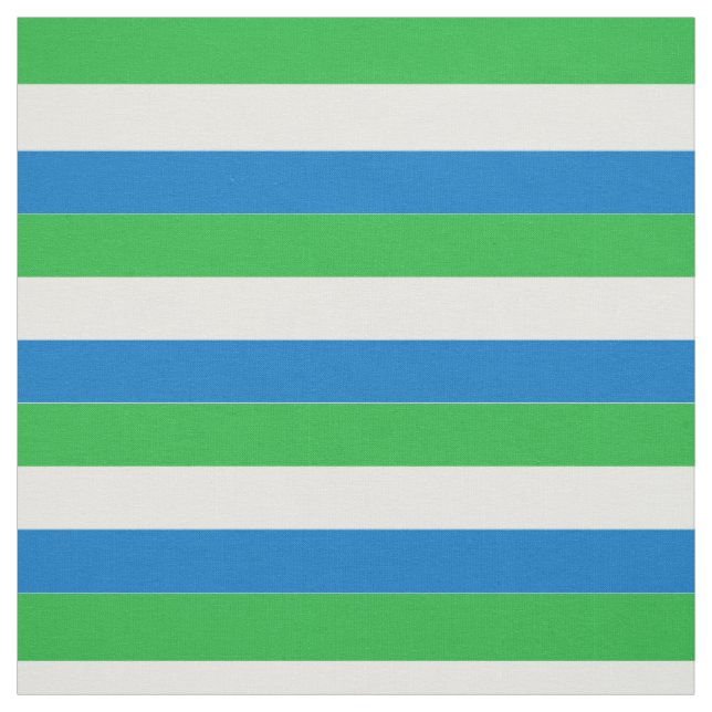 Flagge von Sierra Leone Stoff (Muster)