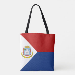 Flagge von Sint Maarten Tasche