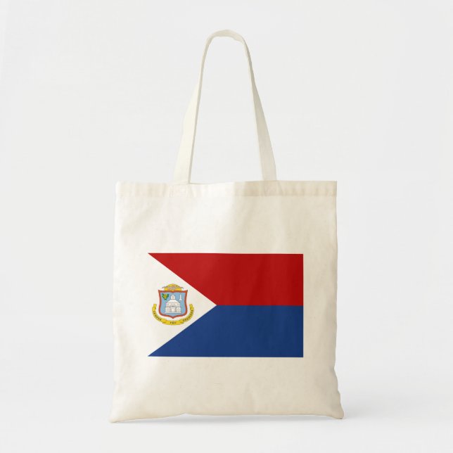 Flagge von Sint Maarten Tragetasche (Vorne)