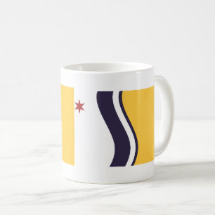 Flagge von South Bend, Indiana Kaffeetasse