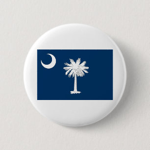 Flagge von South Carolina Button