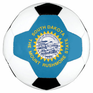Flagge von South Dakota Fußball