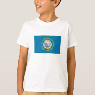 Flagge von South Dakota T-Shirt