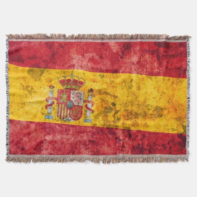 Flagge von Spanien Decke (Vorderseite)
