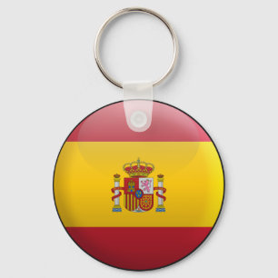 Flagge von Spanien Schlüsselanhänger