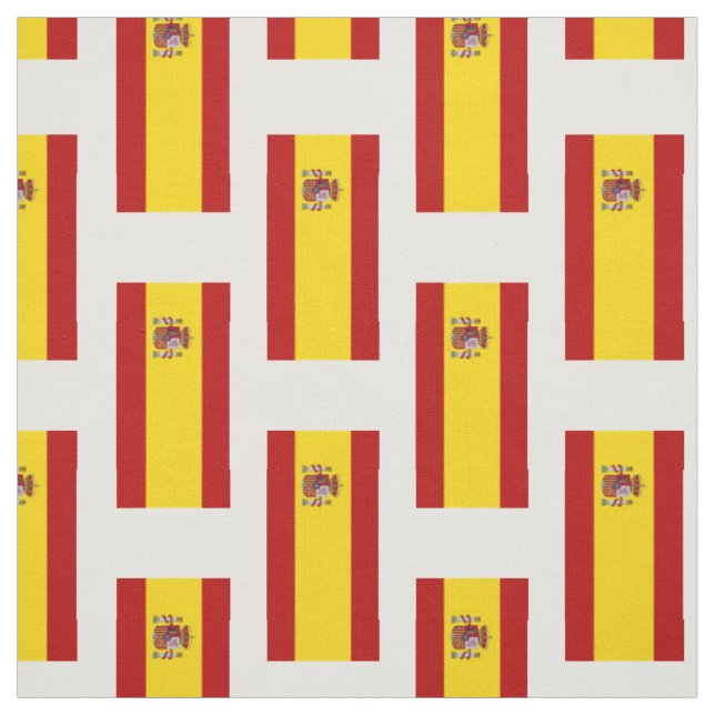Flagge von Spanien Stoff (Muster)