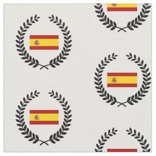 Flagge von Spanien Stoff