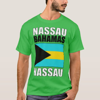 Flagge von St. Bahamas T-Shirt