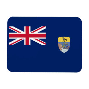Flagge von St. Helena Magnet