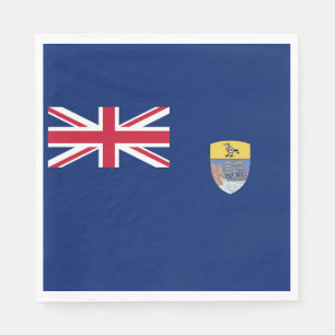 Flagge von St. Helena Serviette