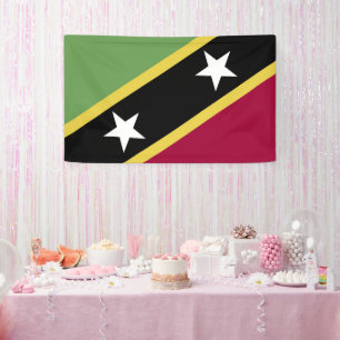 Flagge von St. Kitts und Nevis Banner