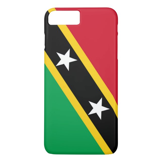 Flagge von St. Kitts und Nevis Case-Mate iPhone Hülle (Rückseite)