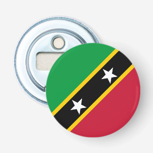 Flagge von St. Kitts und Nevis Flaschenöffner