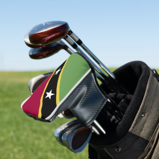 Flagge von St. Kitts und Nevis Golf Headcover