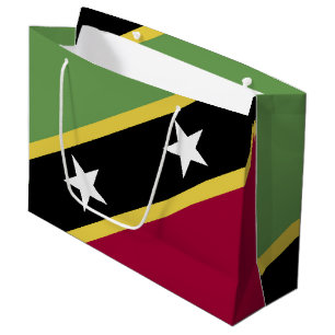 Flagge von St. Kitts und Nevis Große Geschenktüte