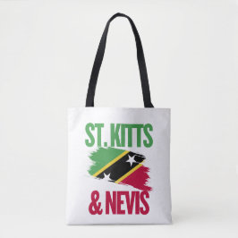 Flagge von St. Kitts und Nevis Tasche