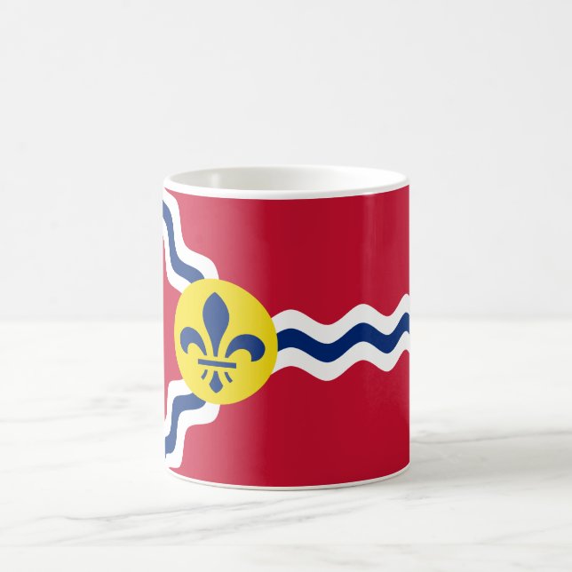 Flagge von St. Louis (Missouri) Kaffeetasse (Mittel)