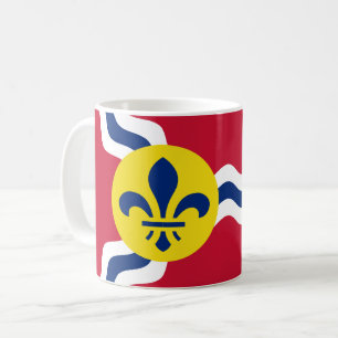 Flagge von St. Louis, Missouri Kaffeetasse