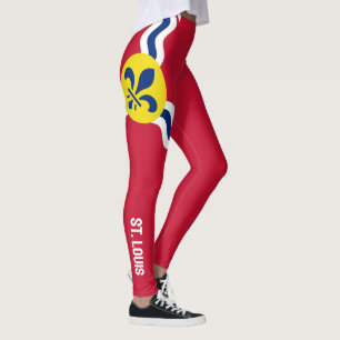 Flagge von St. Louis, Missouri Leggings