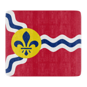 Flagge von St. Louis (Missouri) Schneidebrett