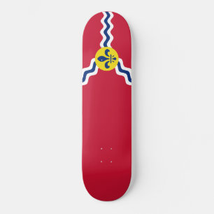 Flagge von St. Louis (Missouri) Skateboard