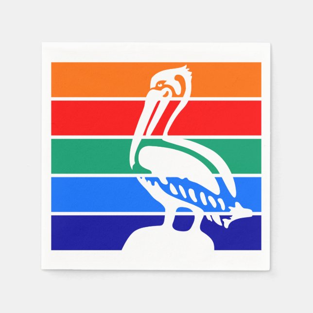 Flagge von St. Petersburg, Florida Serviette (Vorderseite)