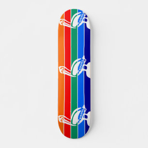 Flagge von St. Petersburg, Florida Skateboard