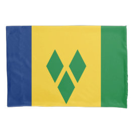 Flagge von St. Vincent und die Grenadinen Kissenbezug