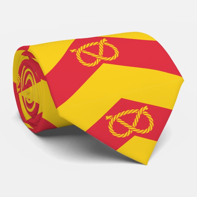 Flagge von Staffordshire Krawatte (Gerollt)