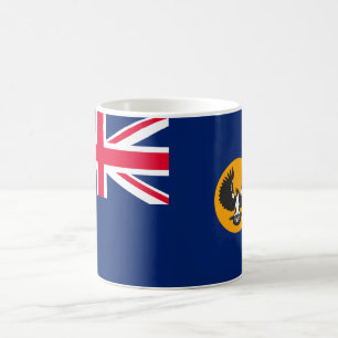Flagge von Südaustralien (Australischer Bundesstaa Kaffeetasse
