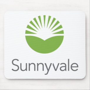 Flagge von Sunnyvale (Kalifornien) Mousepad