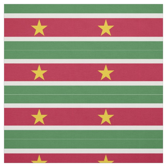 Flagge von Surinam Stoff (Muster)