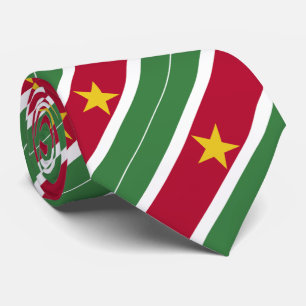 Flagge von Suriname Krawatte
