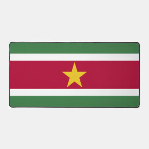 Flagge von Suriname Schreibtischunterlage