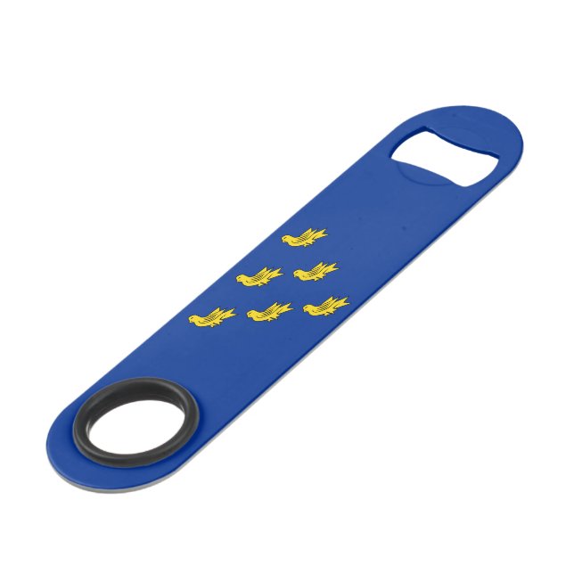Flagge von Sussex Bar Key (Vorderseite Schrägansicht)