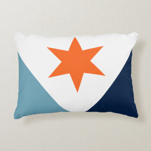 Flagge von Syracuse, New York Dekokissen