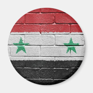 Flagge von Syrien Magnet